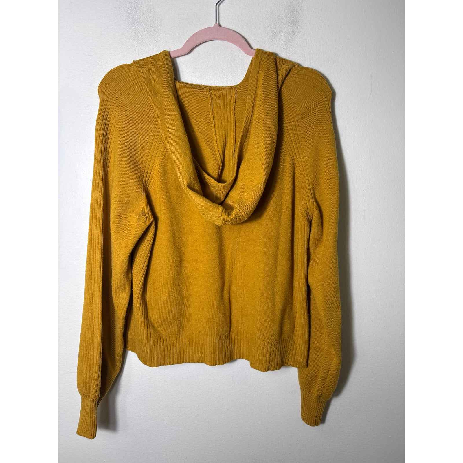 Daily Practice Mustard Yellow Sweater Athleisure Set Sz XL Top, L Bottom