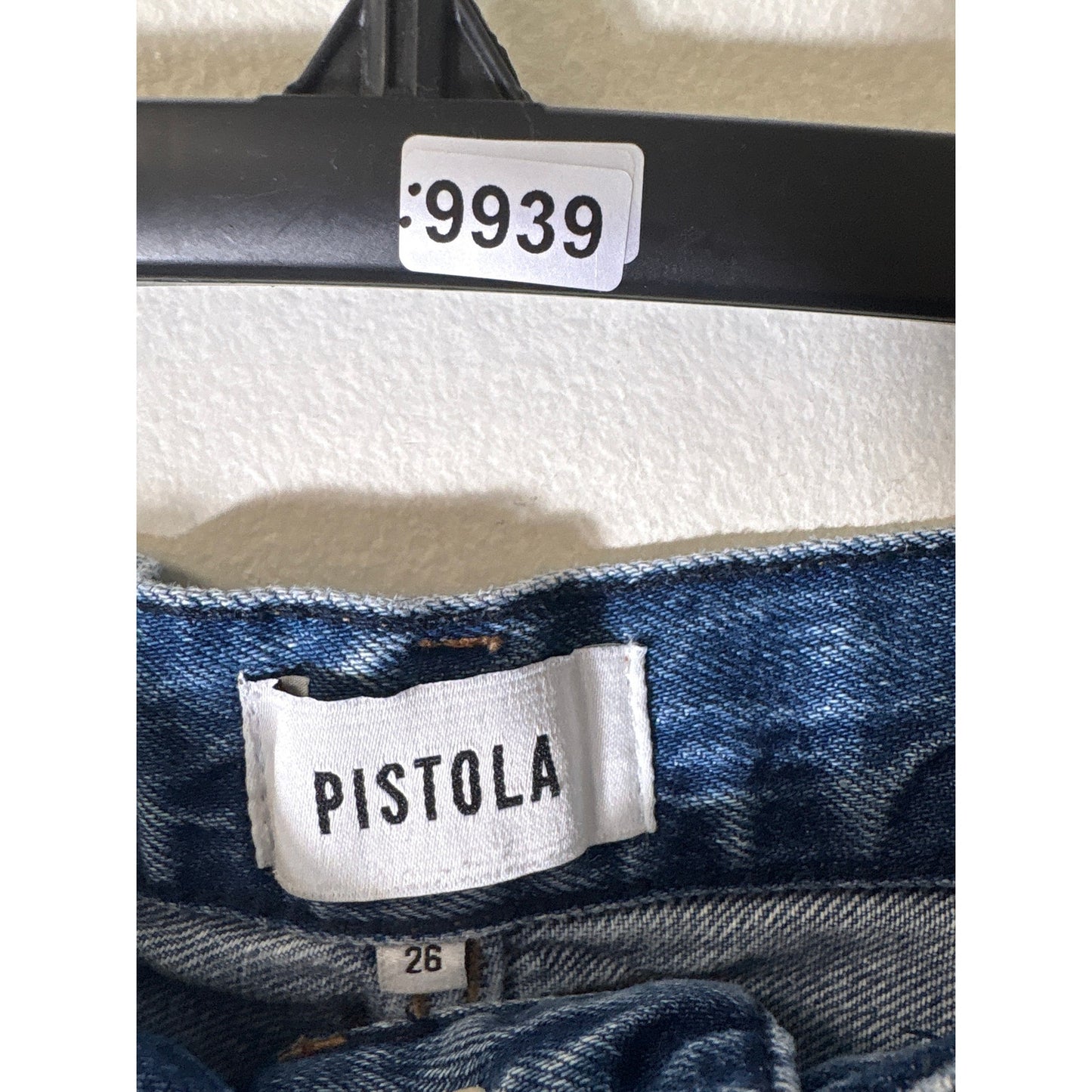 Pistola Button Fly Cut Off Jean Shorts Sz 26