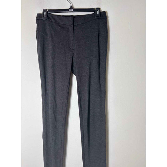 Theory Black Straight Leg Ankle Pants Sz S