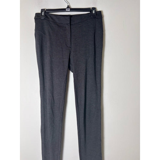 Theory Black Straight Leg Ankle Pants Sz S