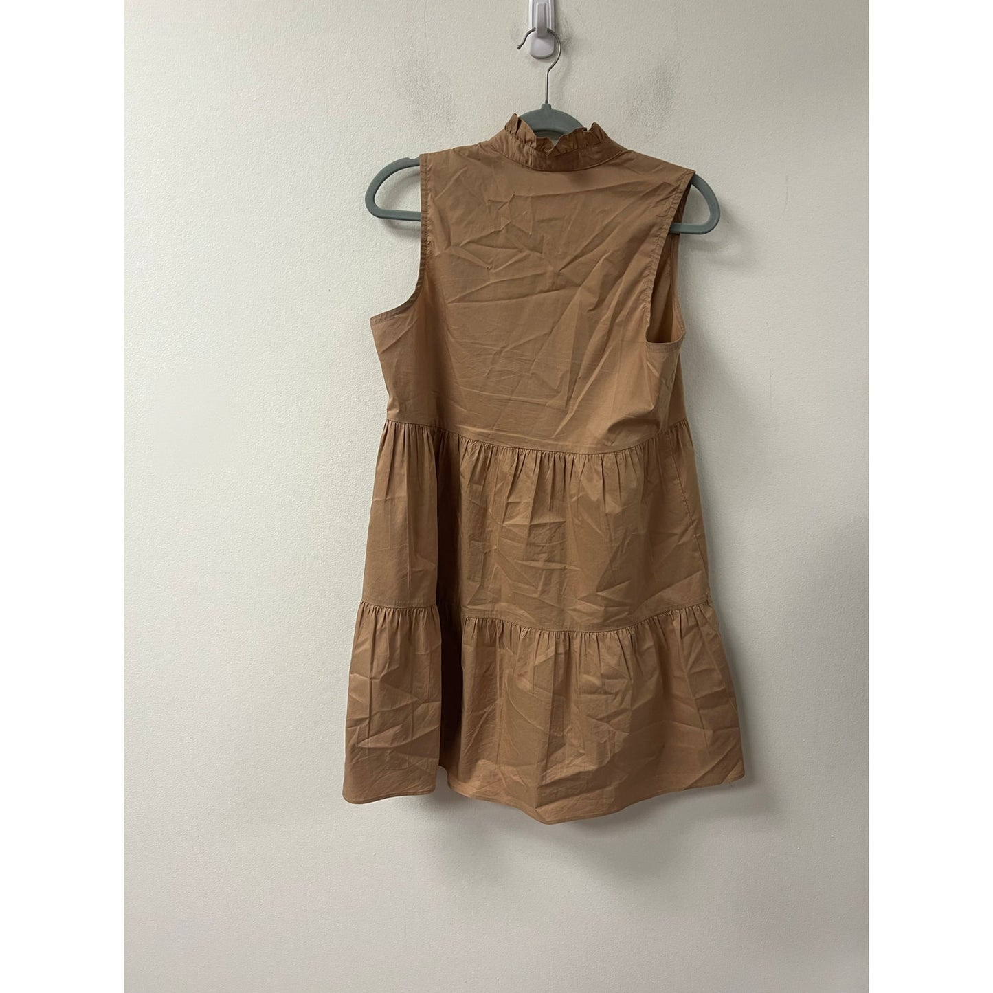 South Brown Vneck Mini Dress Sz L