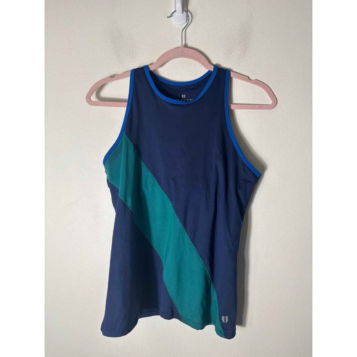 Eleven by Venus Williams Navy and Green Tennis Set Sz M