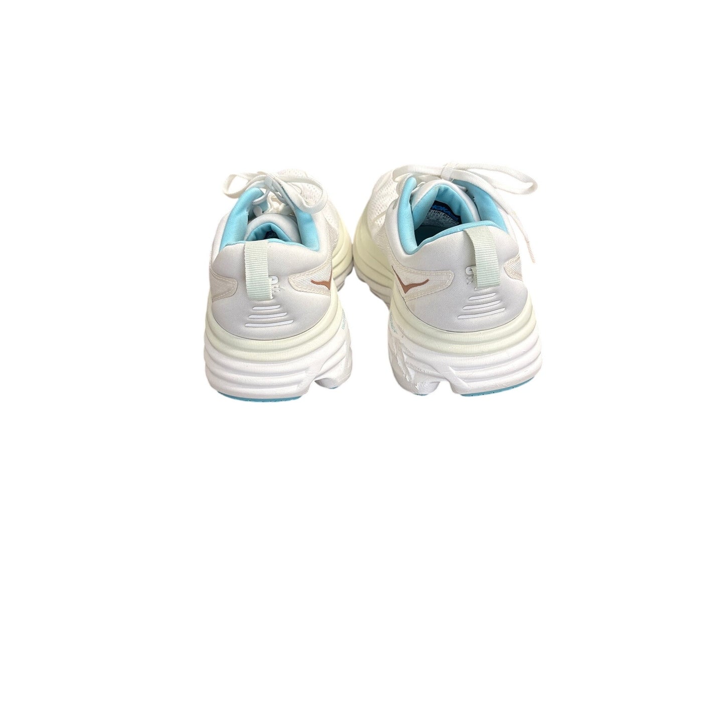 Hoka Bondi 8 White Tennis Shoes Sz 8