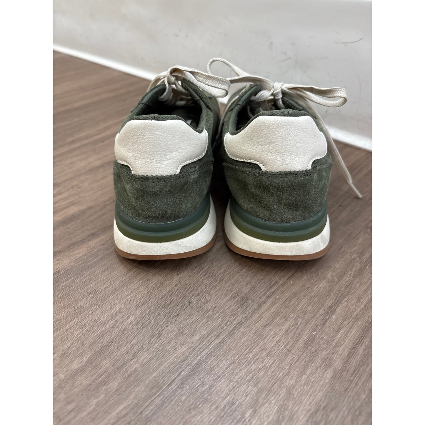 Zara Green Tennis Shoes Sz 10.5 (41)
