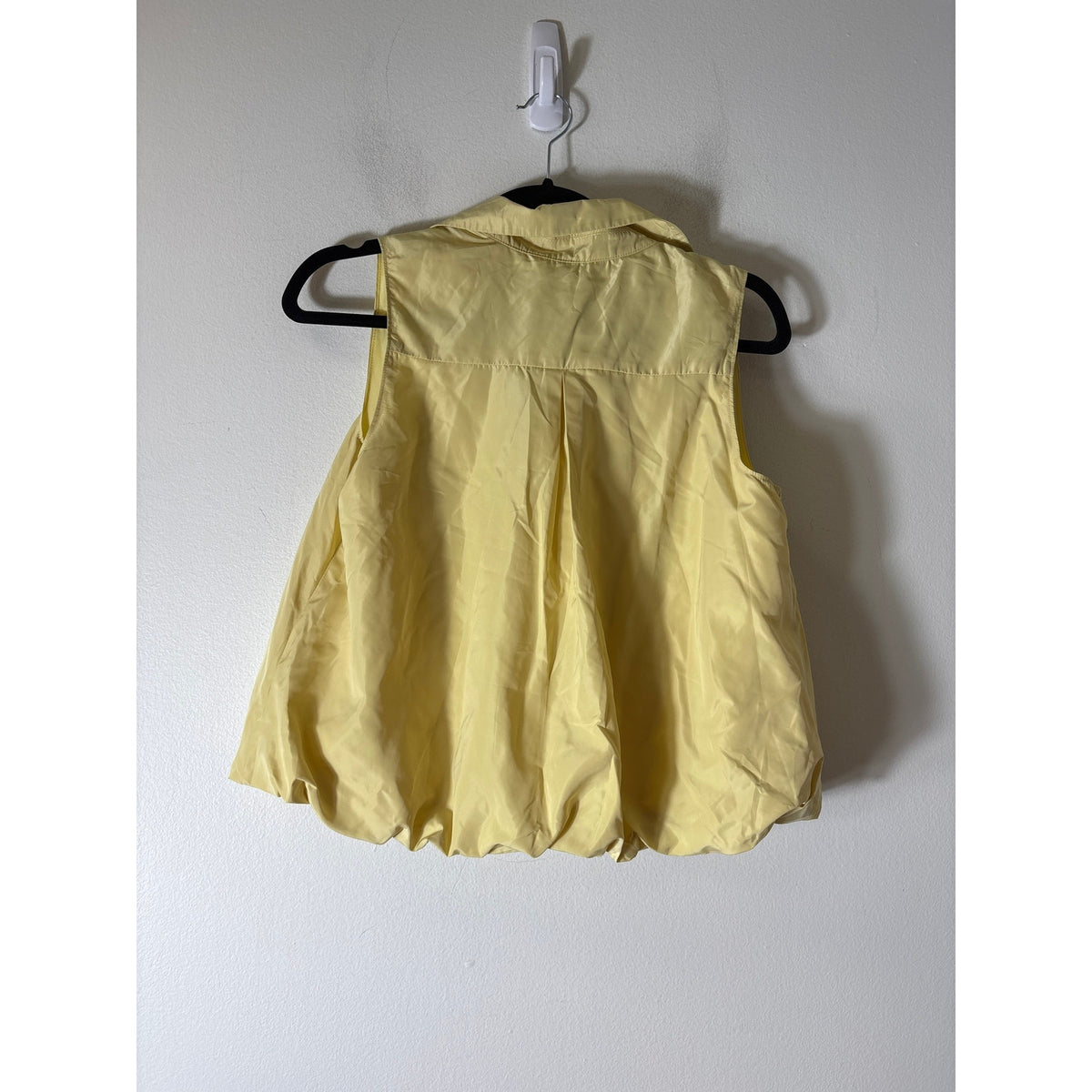 NWT Naked Zebra Banana Zip Bubble Top Sz S