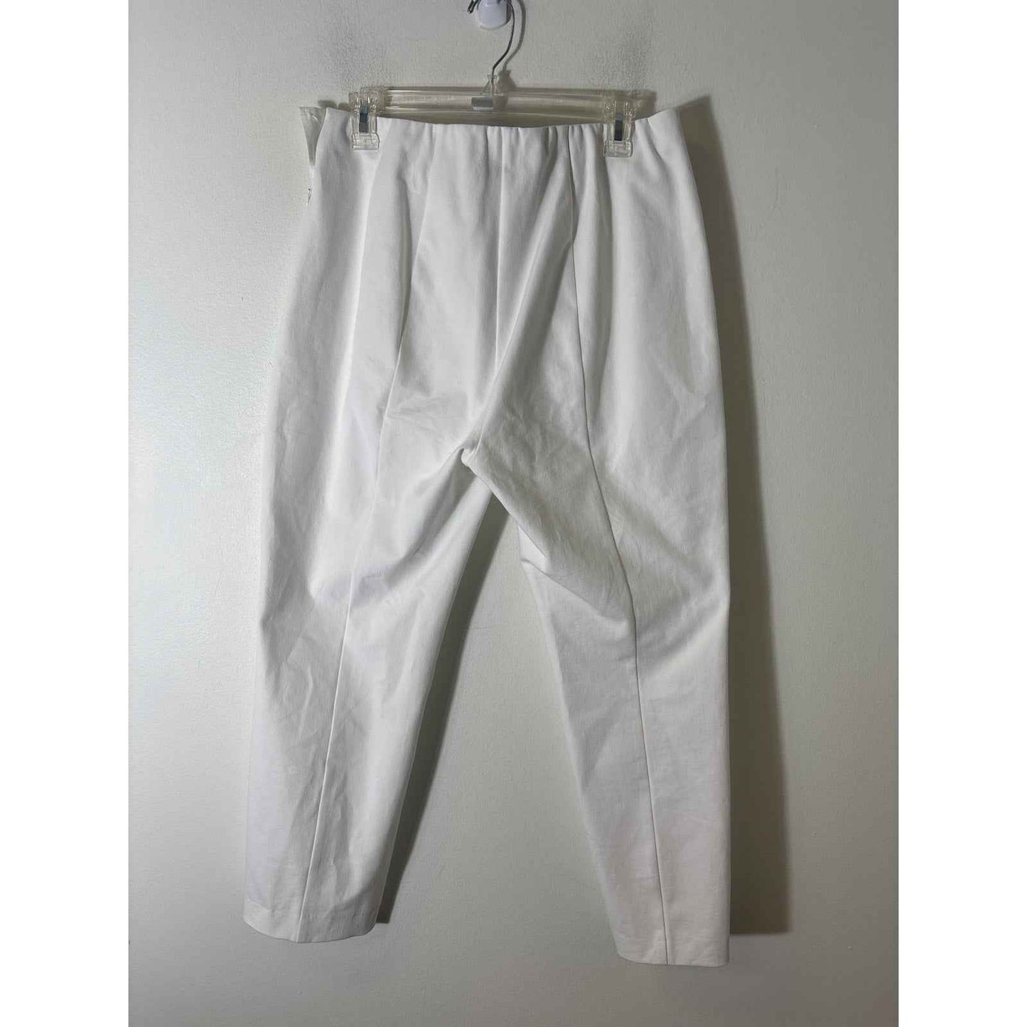 Lafayette 148 White Side Zip Pants Sz 12
