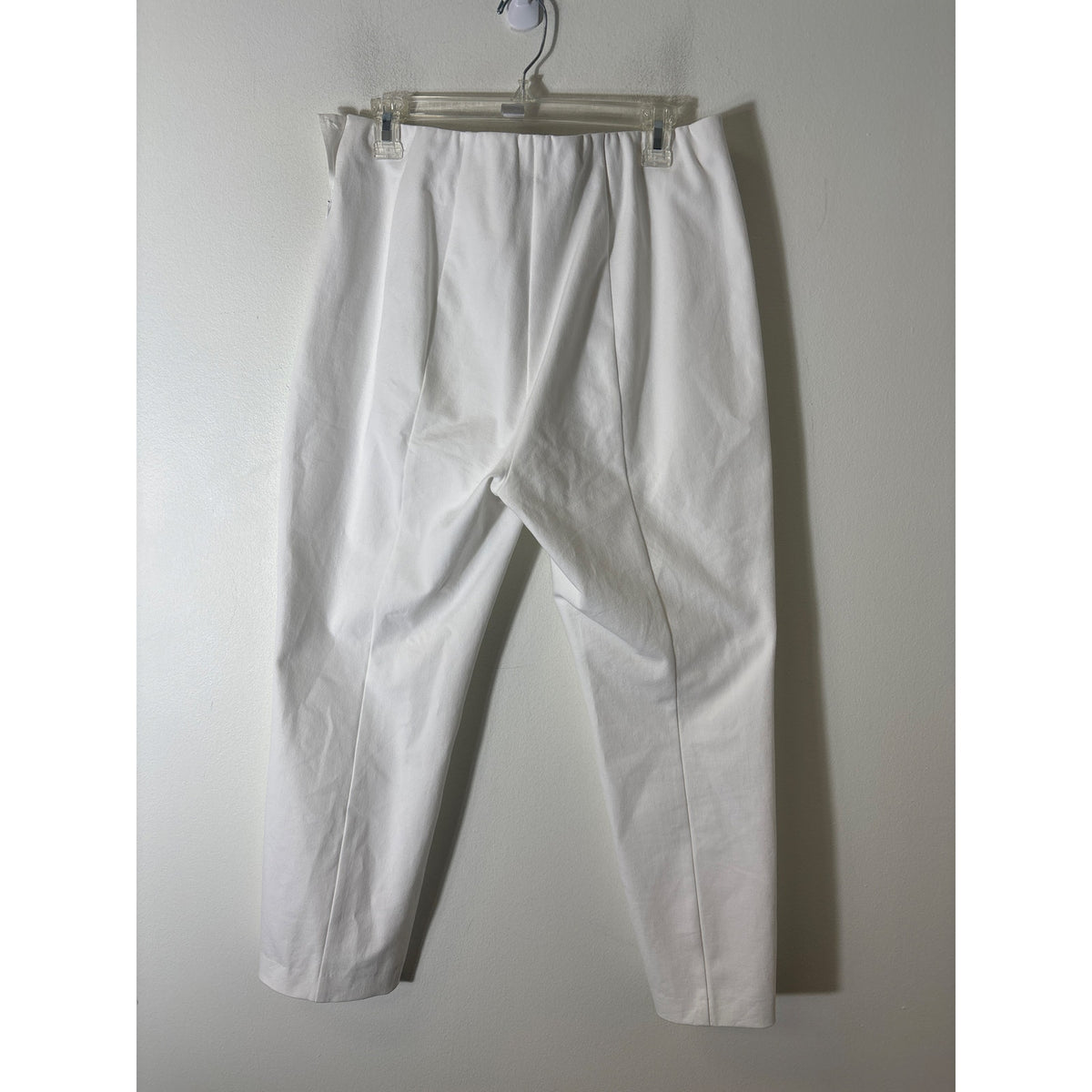 Lafayette 148 White Side Zip Pants Sz 12
