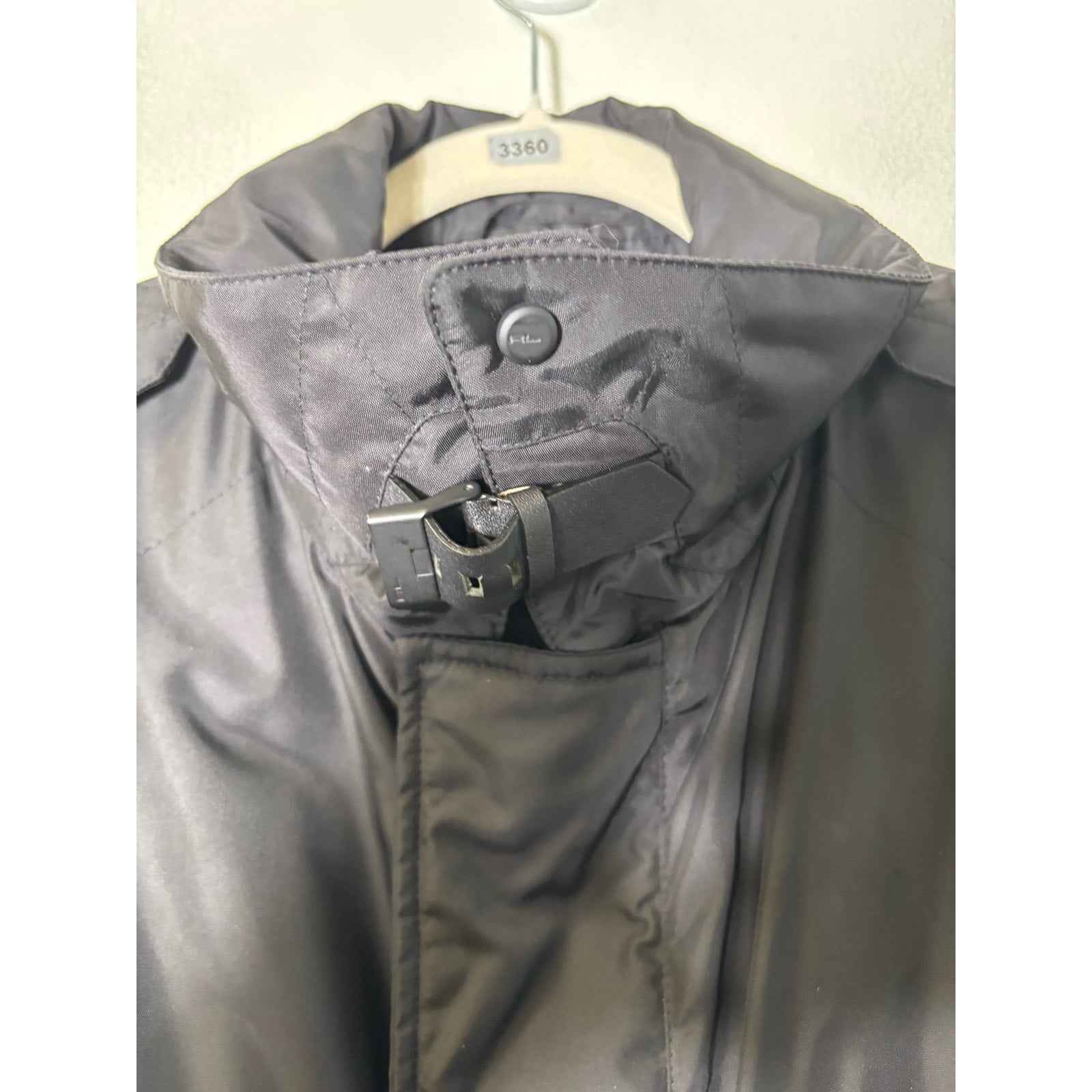 Men's Ralph Lauren Black Label Black Cargo Jacket Sz L