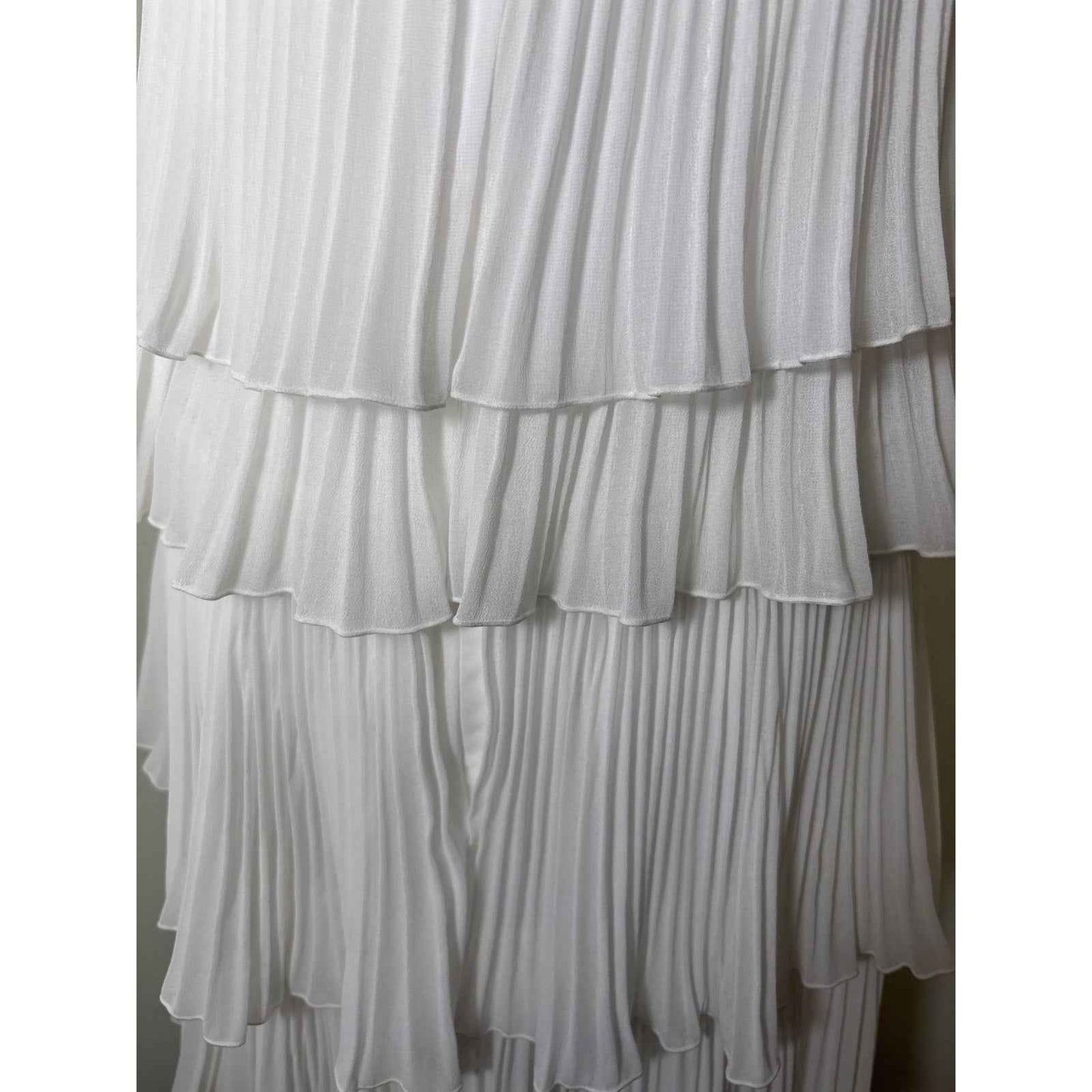 NWT L'IDEE BLanc Classique Gown Sz 6