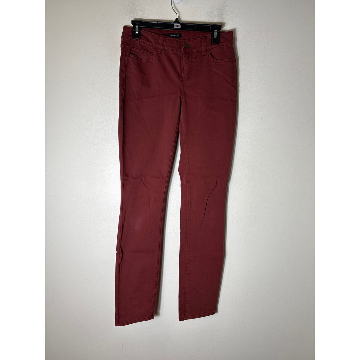 Ann Taylor Brick The Skinny Modern Fit Jean Sz 4