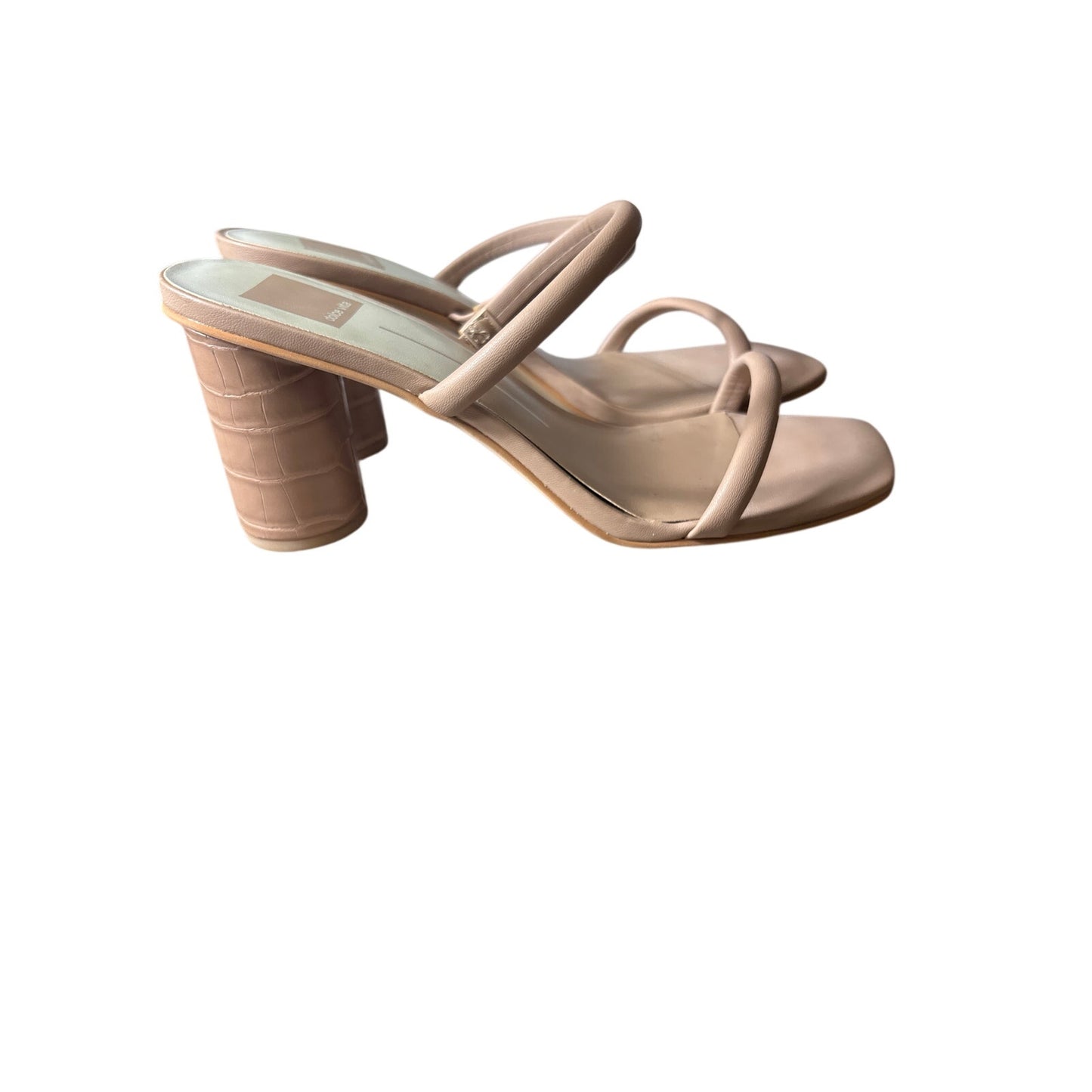 Dolce Vita Noles Cafe Two Strap Sandals Sz 8