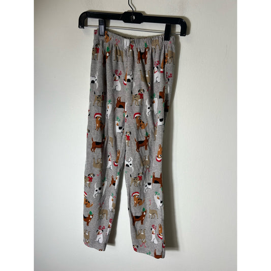 Kids Carter Brand grey fleece christmas pajama pants
