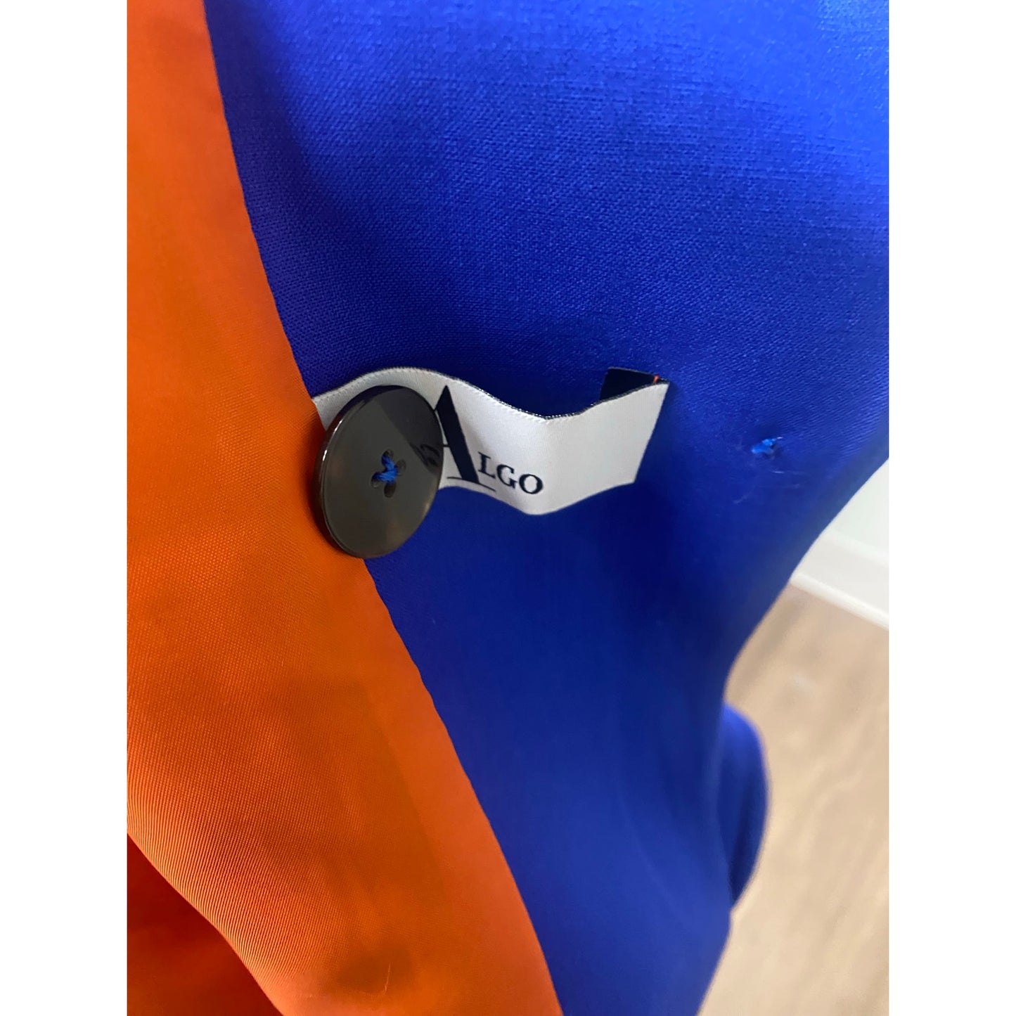 Algo Blue Blazer Sz M