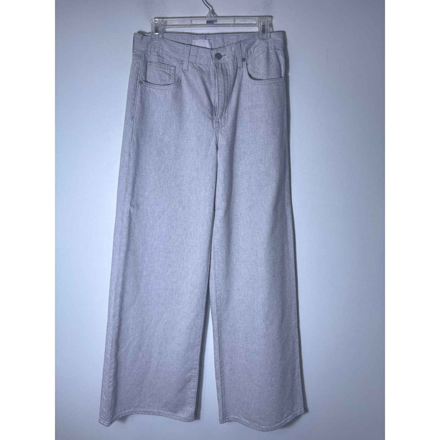 TWP Light Gray Denim Tiny Dancer Extra Wide Leg Jeans Sz 27
