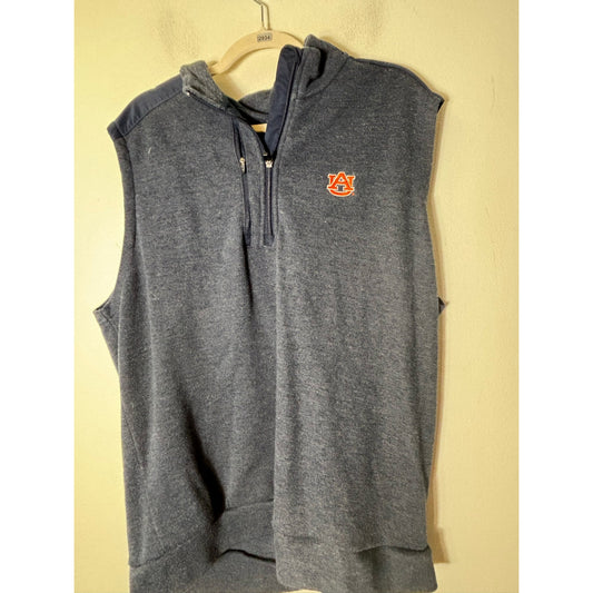 Mens Auburn Navy Sweater Vest Sz Xl