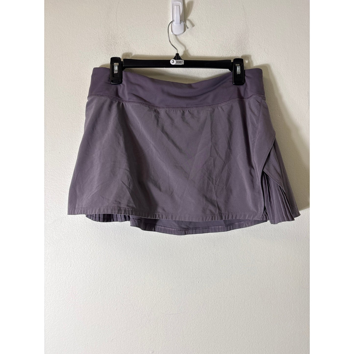 Lululemon Dusty Purple Pleated Athletic Skirt Sz 10