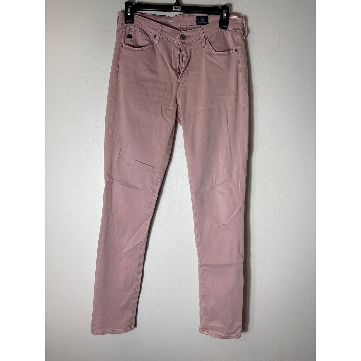 AG Pink The Prima Cigarette Leg Sz 27