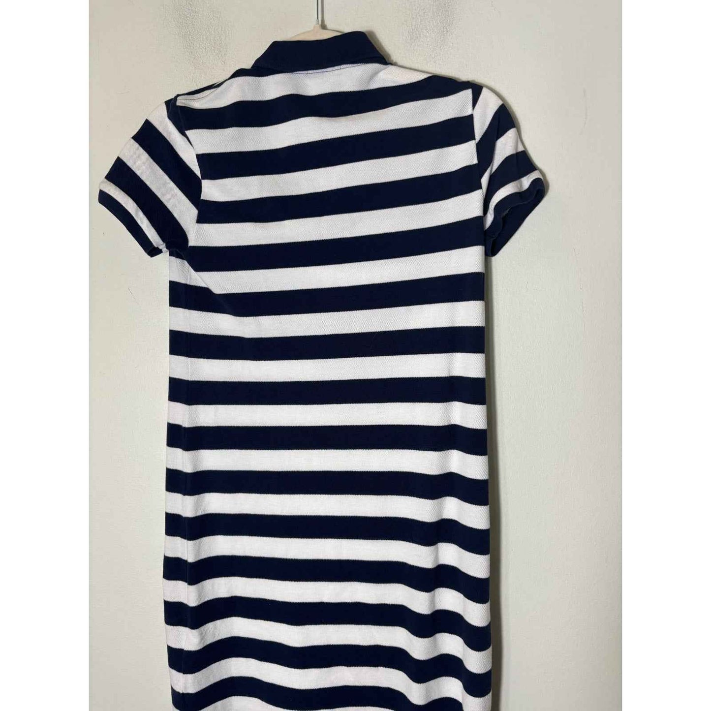 Polo Clasic Navy and White Stripe Dress Sz XS