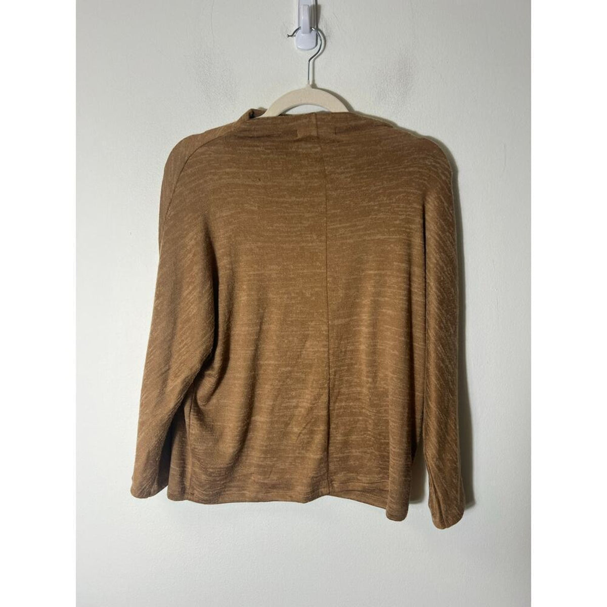 Banana Republic Brown Knit Long Sleeve Mock Neck Top XS