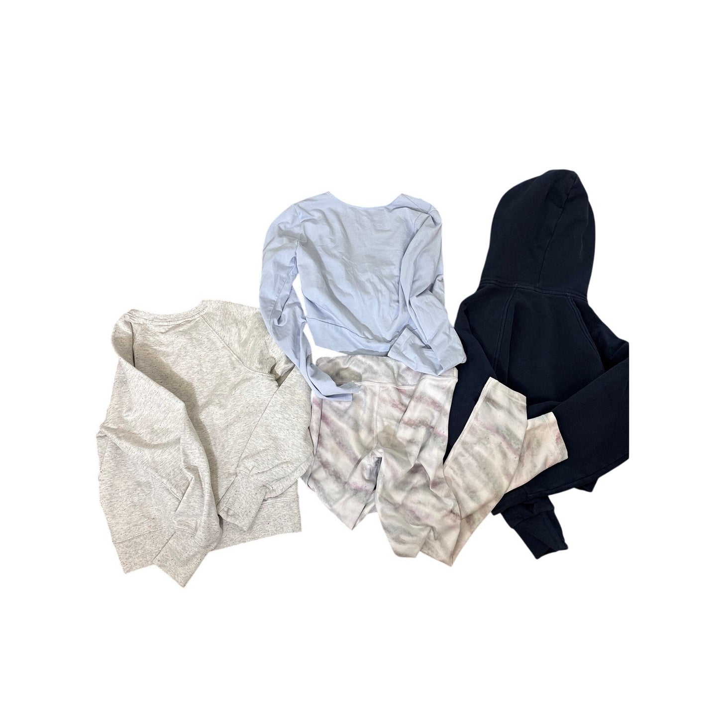 Girls Athleta Girl Bundle of 4 Sweatshirts Top and Leggings Sz M/L