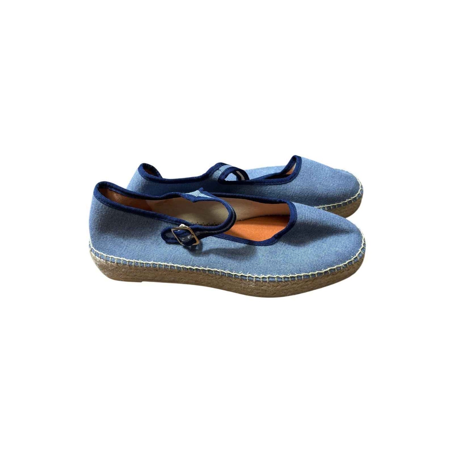 NWOB Maeve Denim Mary Jane Shoes Sz 41 (10)