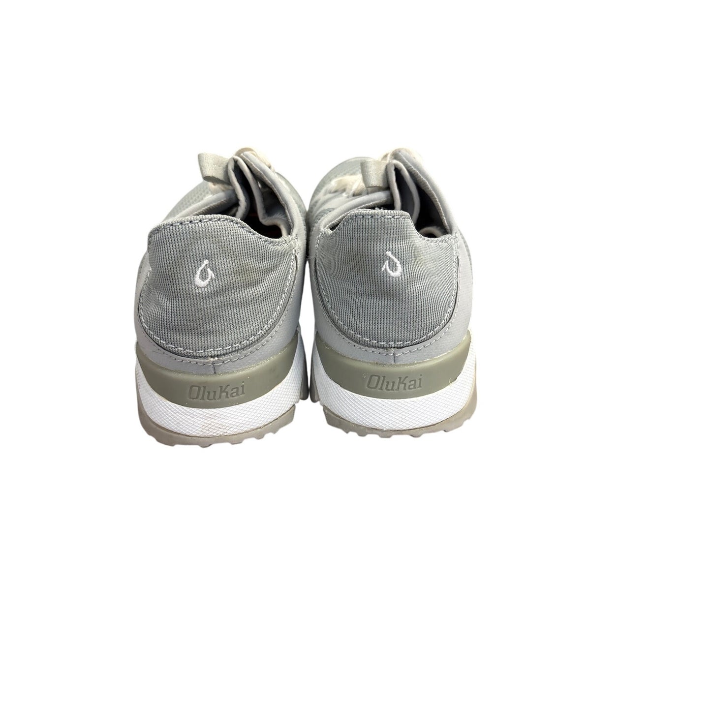 Olukai Green/Gray SLIP ON Sneakers Sz 8