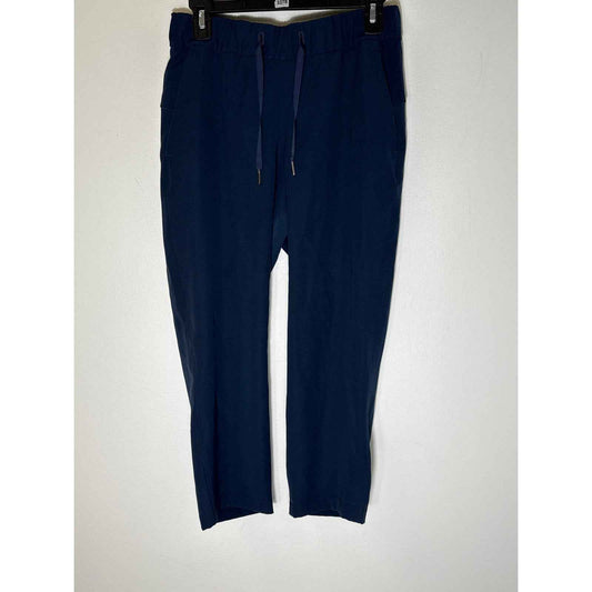 Lulu Lemon Navy Blue Capri Pants Sz 6