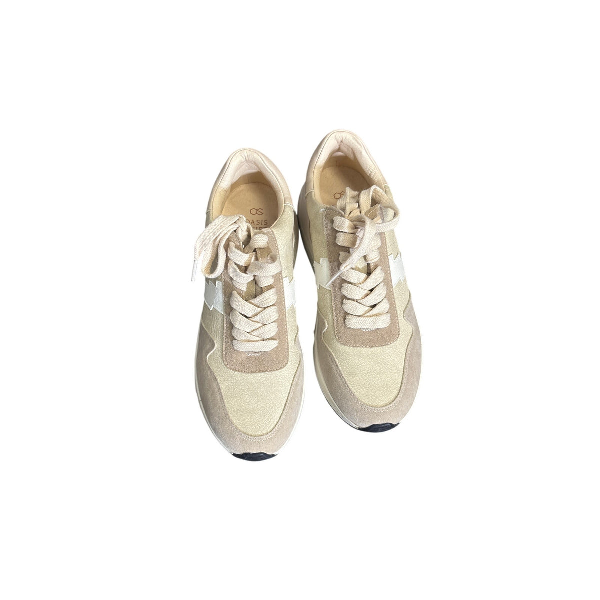 NWOB Oasis Society Off White Lace Up Fashion Sneaker Sz 6