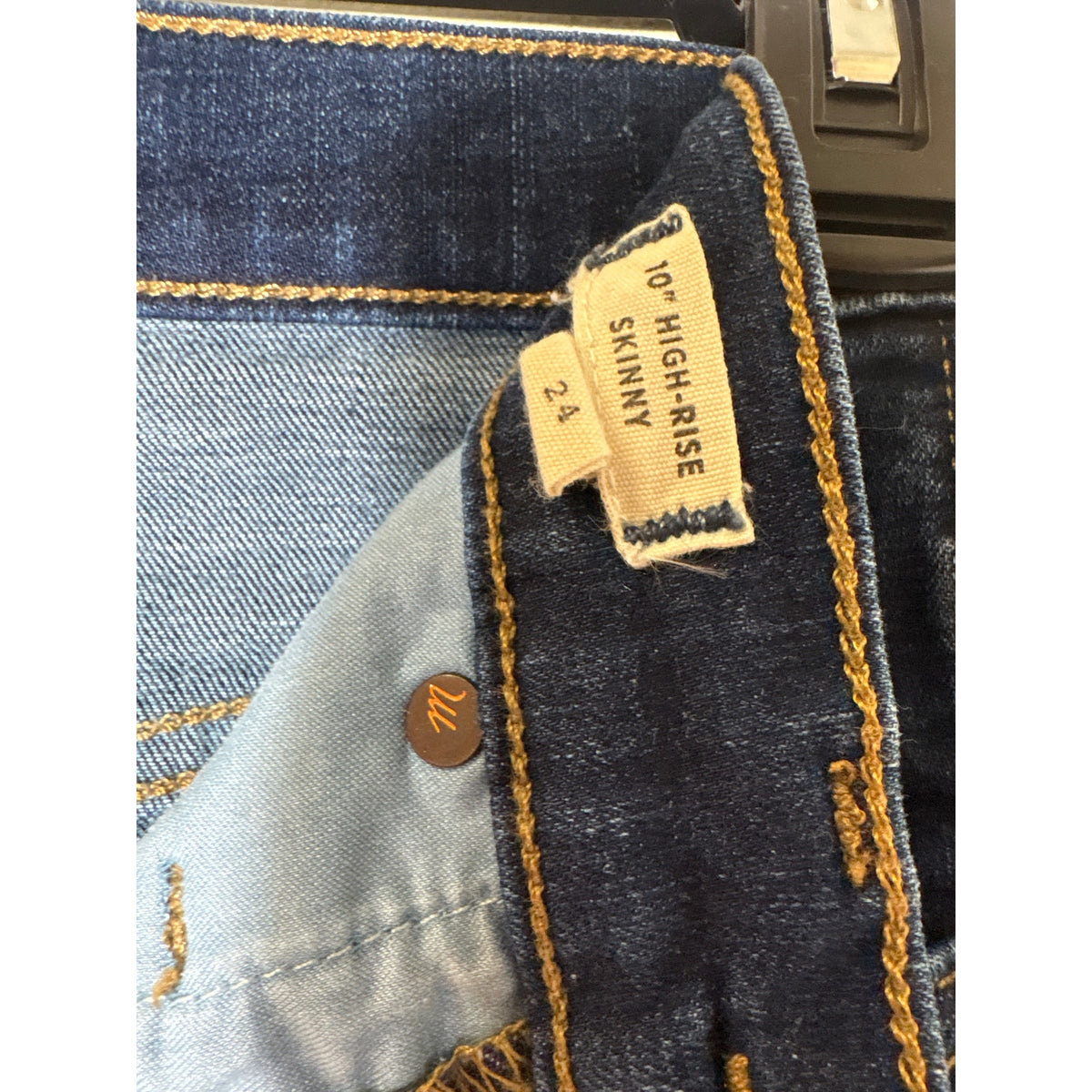 Madewell 10" High Rise Skinny Jeans Sz 24