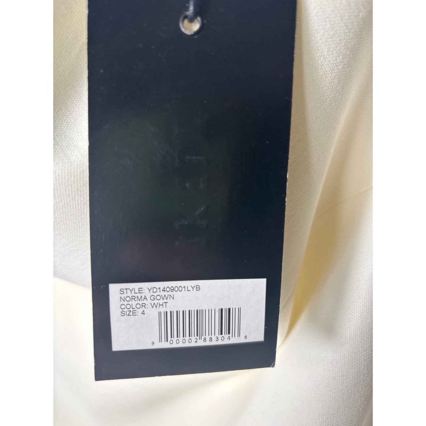 NWT Likely Ivory Strapless Fit and Flare "Norma" Formal Gown Sz 4