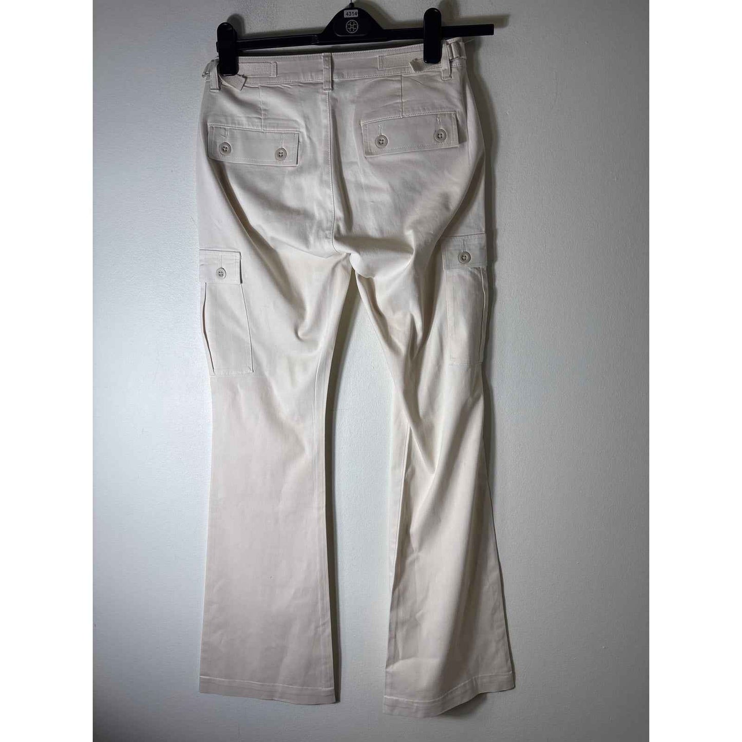John Elliot Off White Flare Leg Pants Sz 27