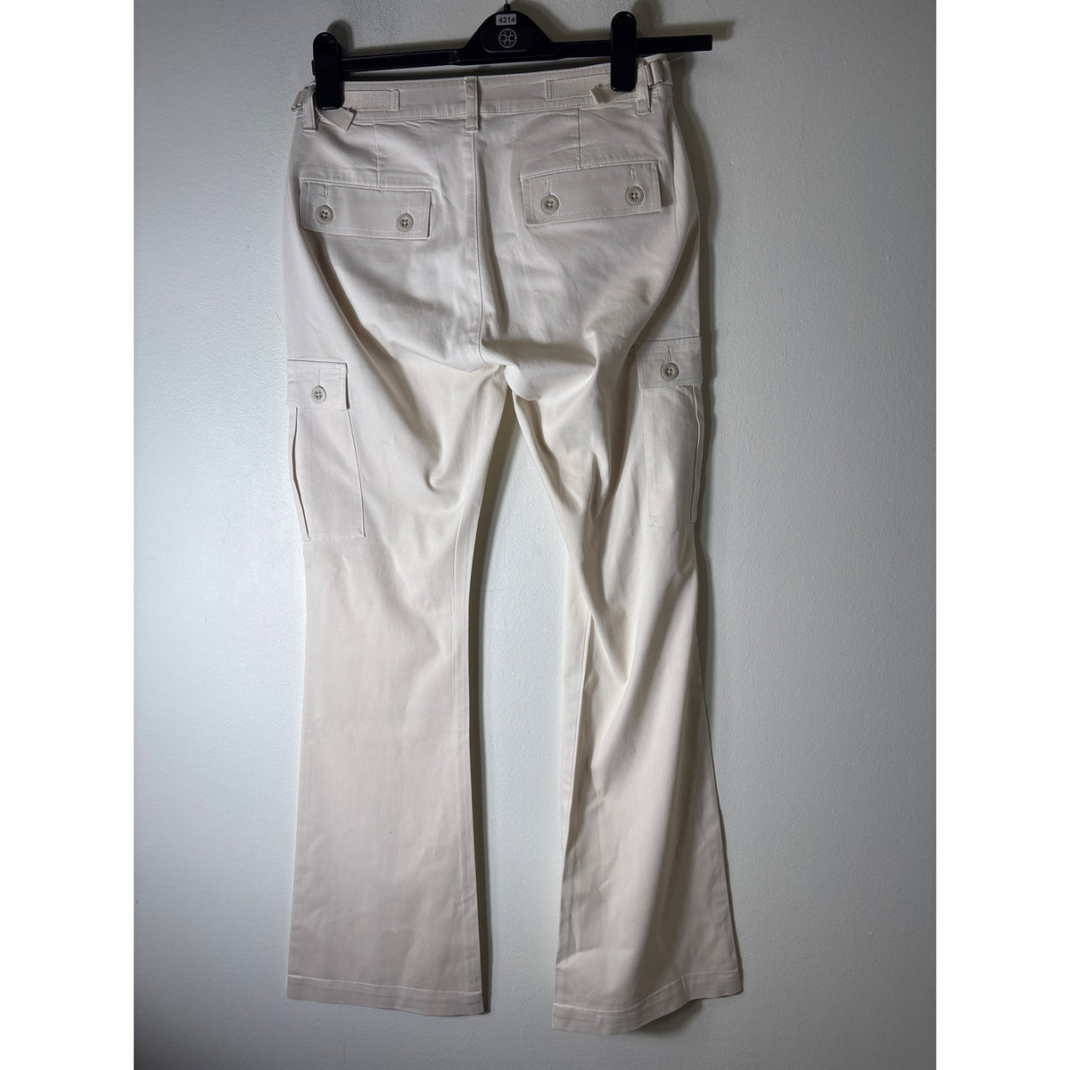 John Elliot Off White Flare Leg Pants Sz 27