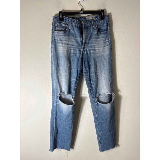 AG The Isabelle High Rise Crop Denim Sz 29