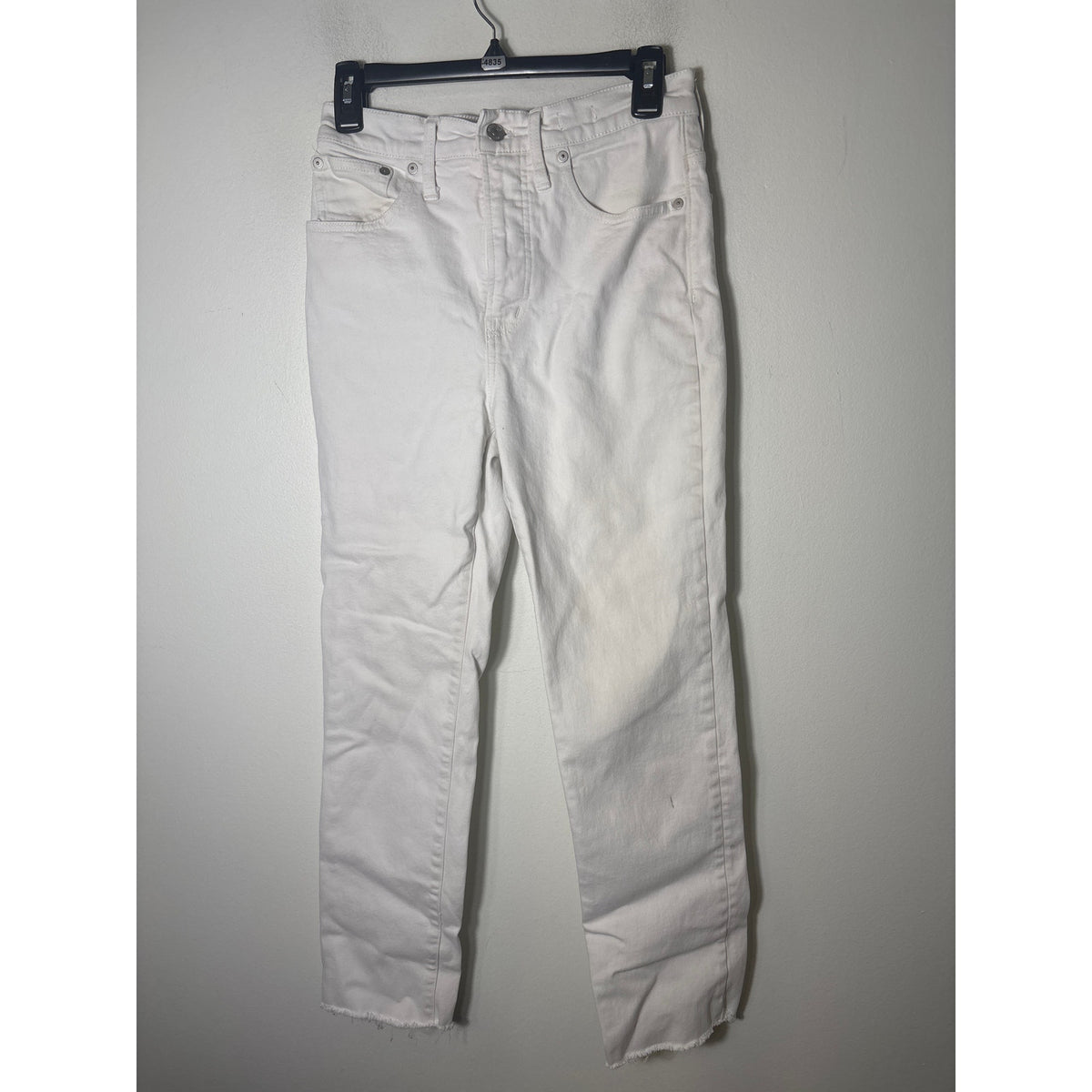 Madewell White Denim "The Perfect Vintage Jean" Sz 26
