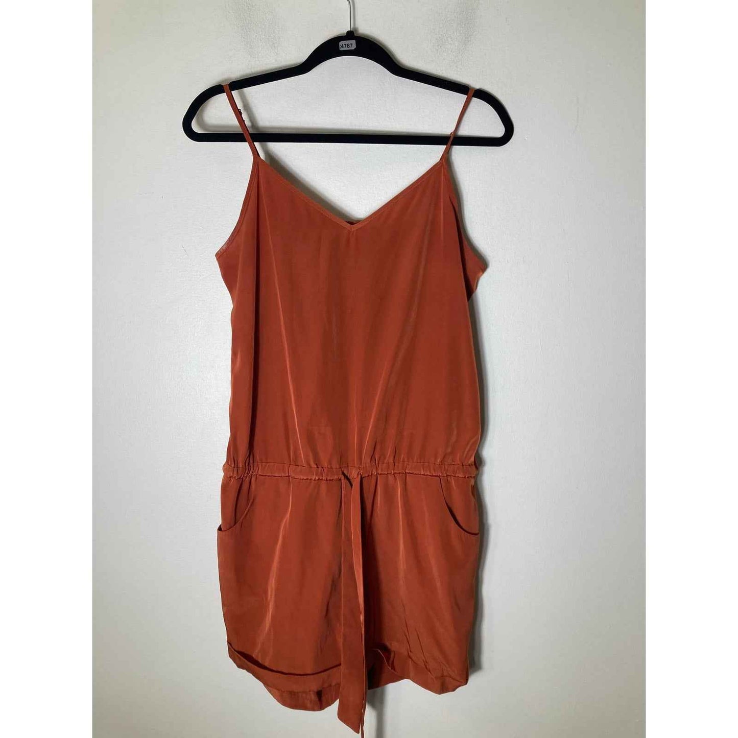 J. Crew Rust Romper Sz s