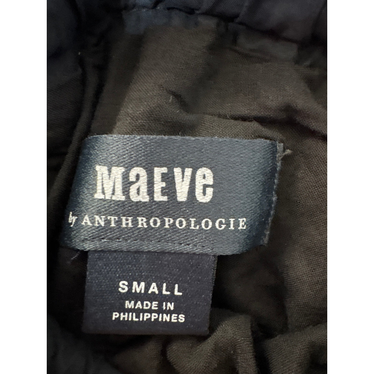Maeve Navy Tiered Mini Skirt Sz S