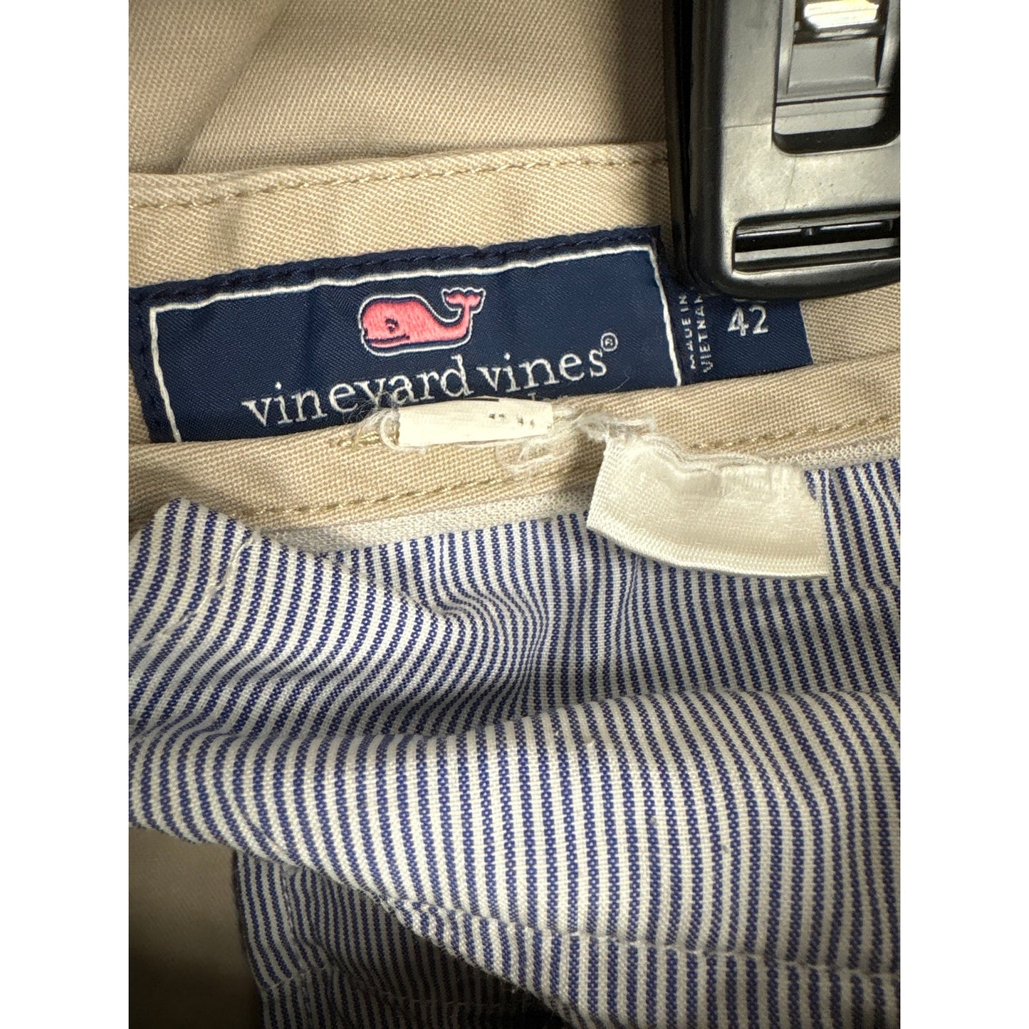 Mens Vineyard Vines Breaker Khaki Shorts Sz 42