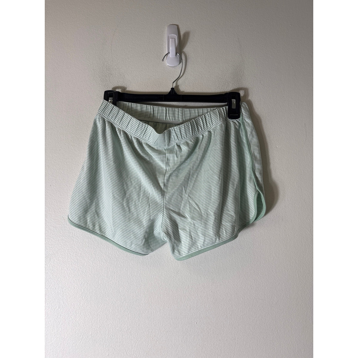 Lake Green and White Stripe PJ Shorts Sz S
