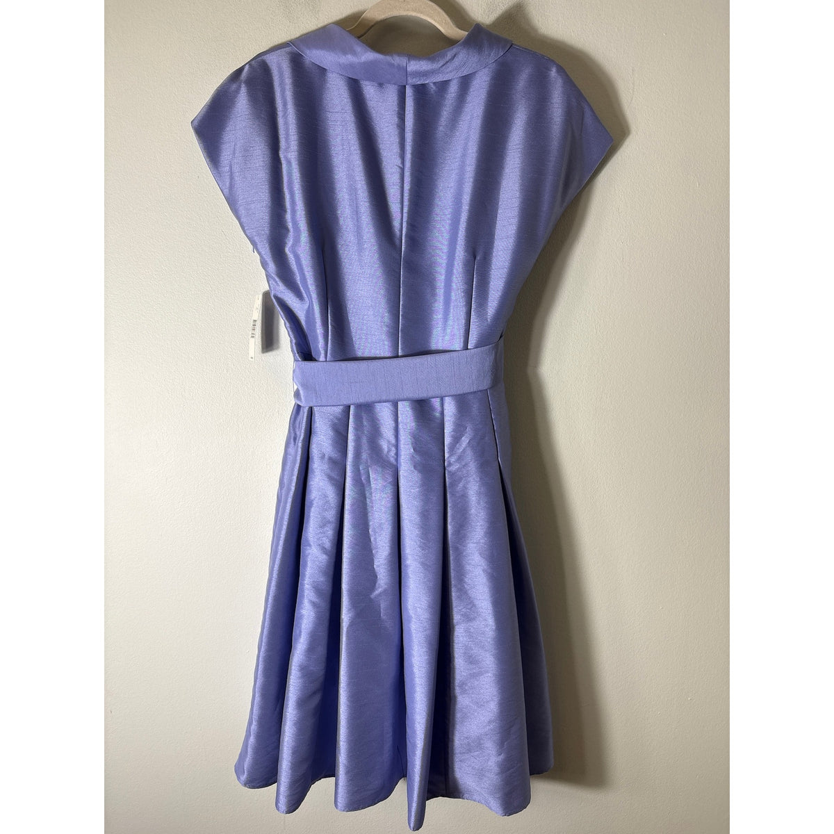 NWT New Directions Lavender Cap Sleeve A-Line Knee Length Dress Sz 6