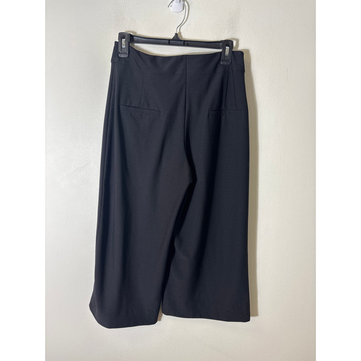 Lysse Black Wide Leg Cropped Pants Sz M
