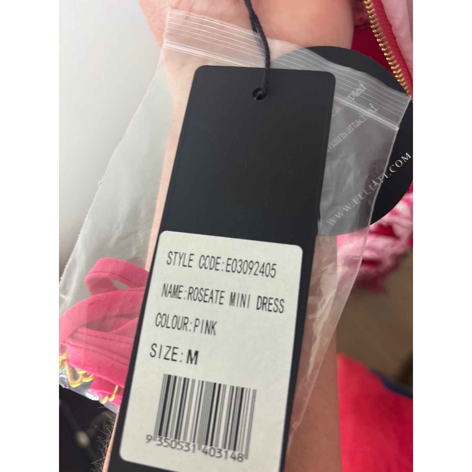NWT Elliatt Roseate Mini Dress Sz M