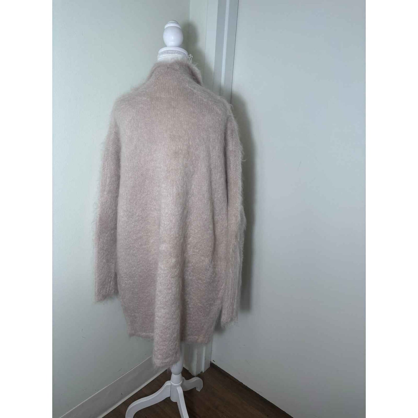 Scanlan Theodore Pink Mohair Sweater Coat Sz One size