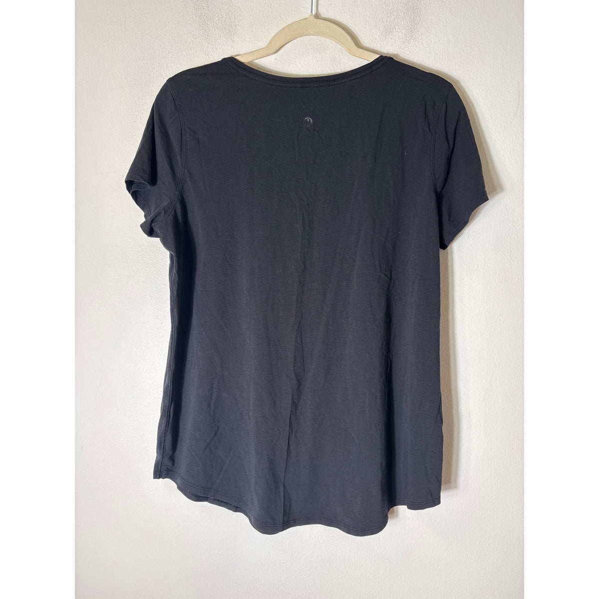 Lululemon Black Short Sleeve T-Shirt Sz 8