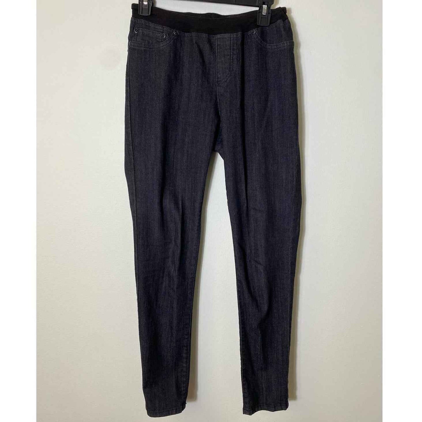 Chico's Platinum Jegging Stretch Gray Skinny Jeans Sz 0 (reg 4)