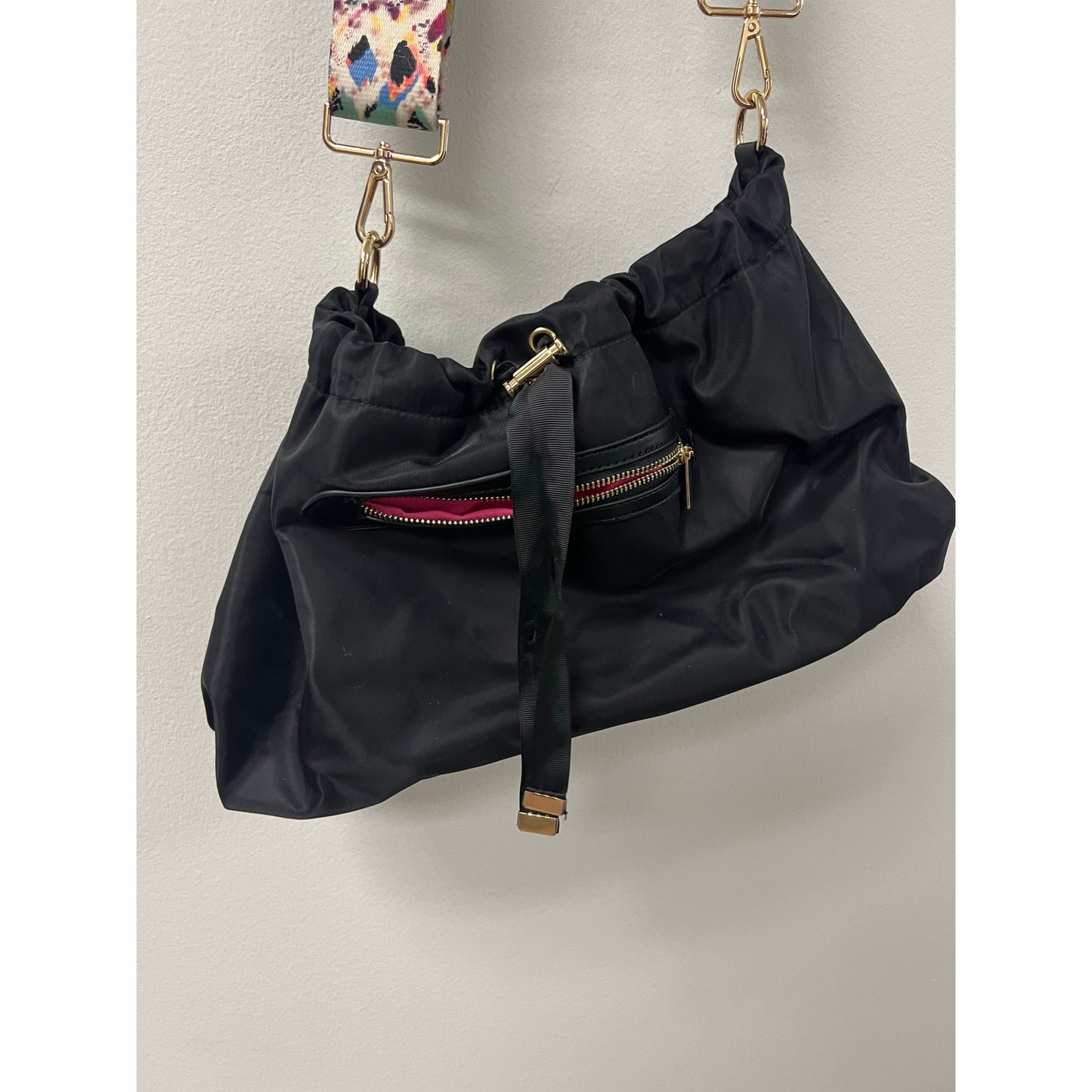 Ah Dorned Black Hand Bag