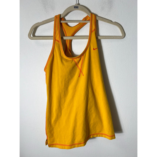 Nike FitDry Runing Tank Yellow, Sz small
