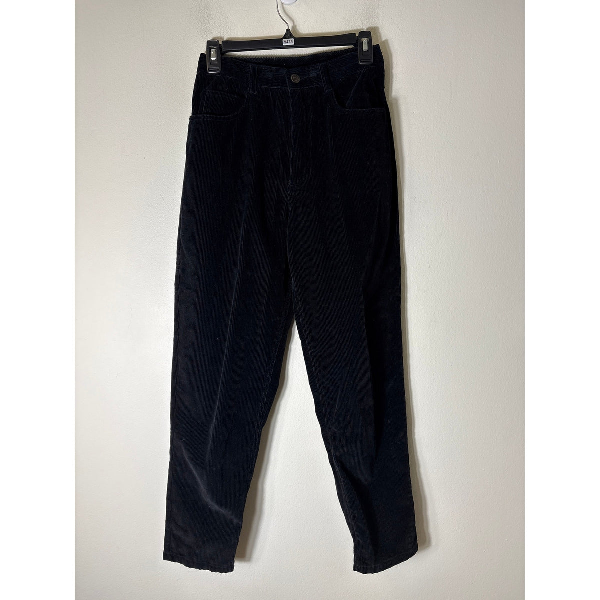 Talbots Black Coyduroy Pants Sz 6