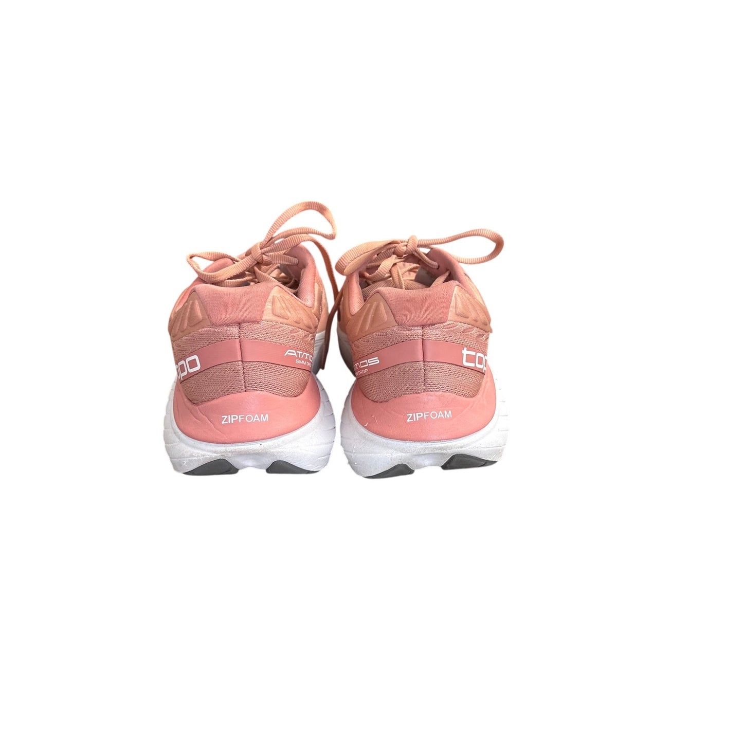 Topo Pink ZipFoam Tennis Shoes Sz 8