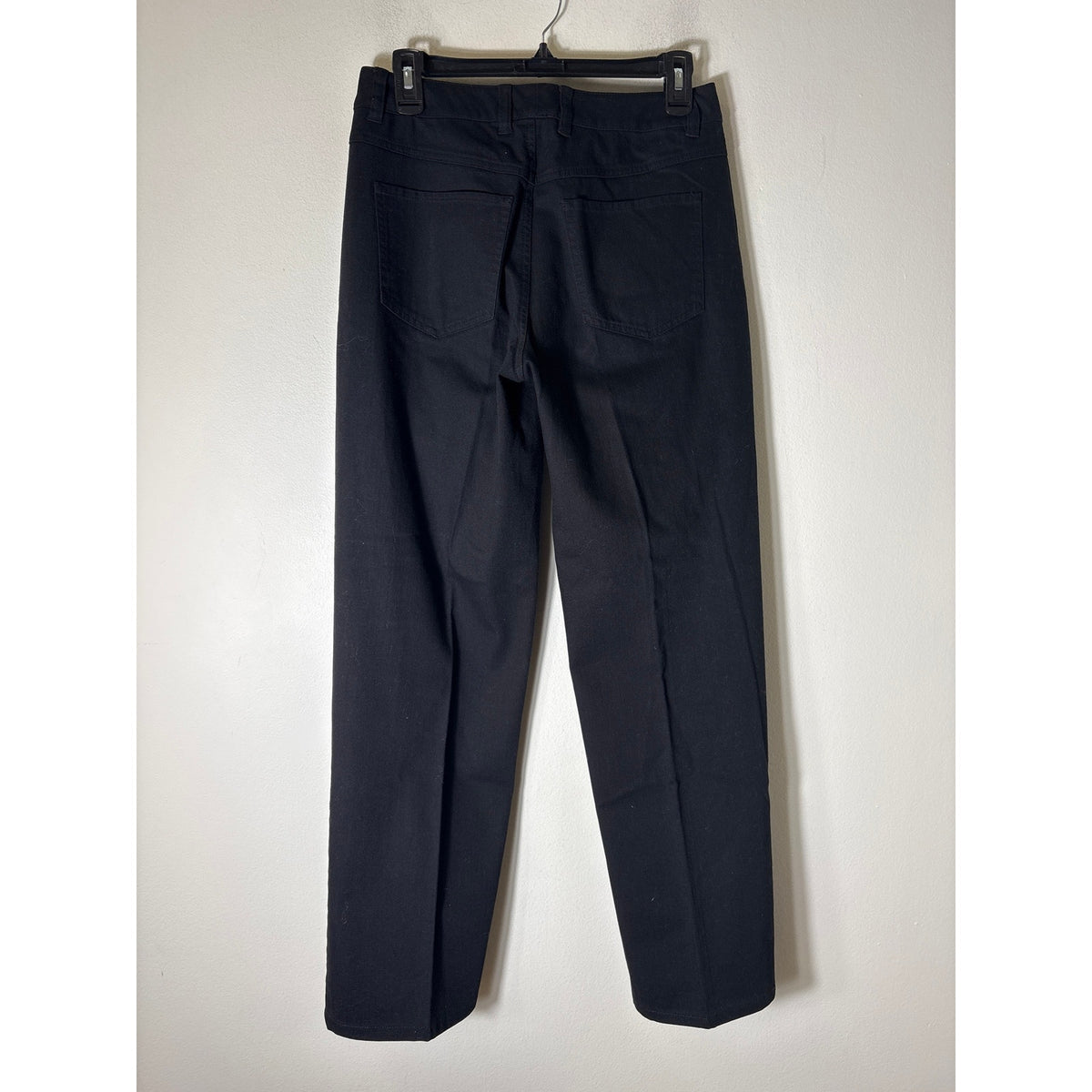 Talbots Black Stretch Jeans Straight Leg Sz 4