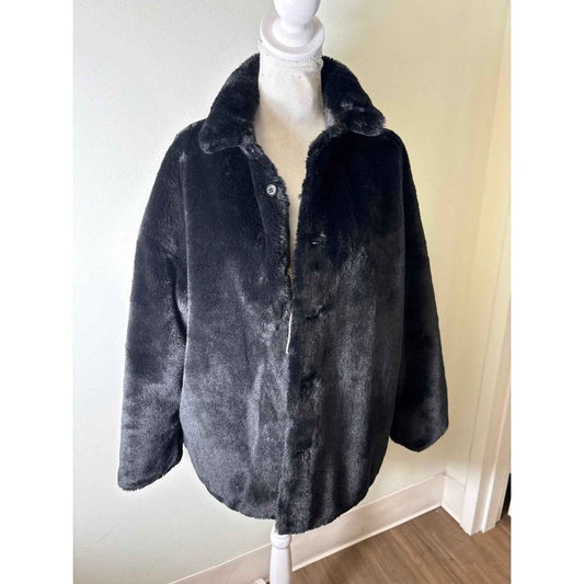 Ann Mashburn Reversible Fur/Waterproof Car Coastr Sz S